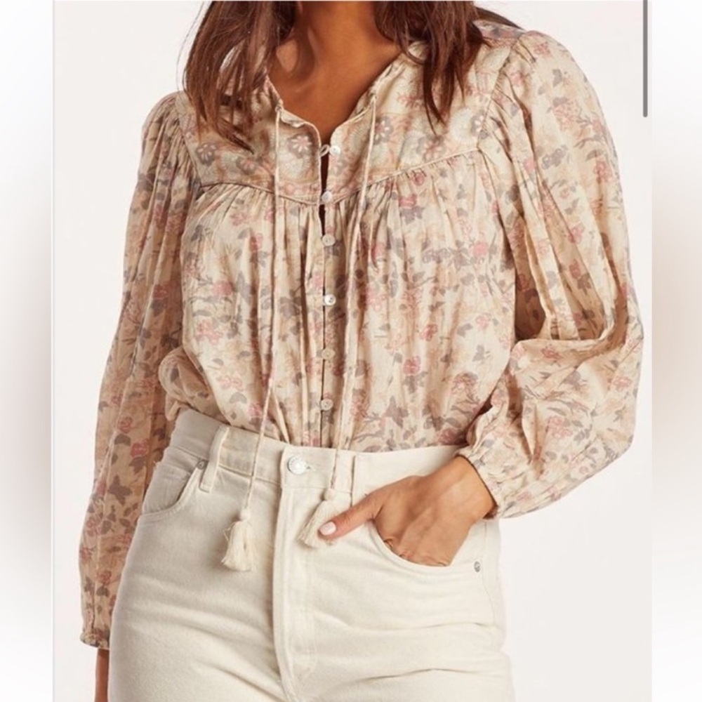 Cleobella Helena Blouse in Romantic Floral